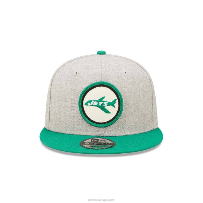 FFTN1904 New Era boné new york jets nfl sideline 2022 cinza 9fifty snapback