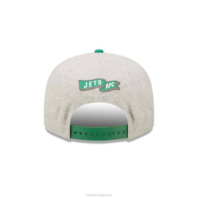 FFTN1904 New Era boné new york jets nfl sideline 2022 cinza 9fifty snapback