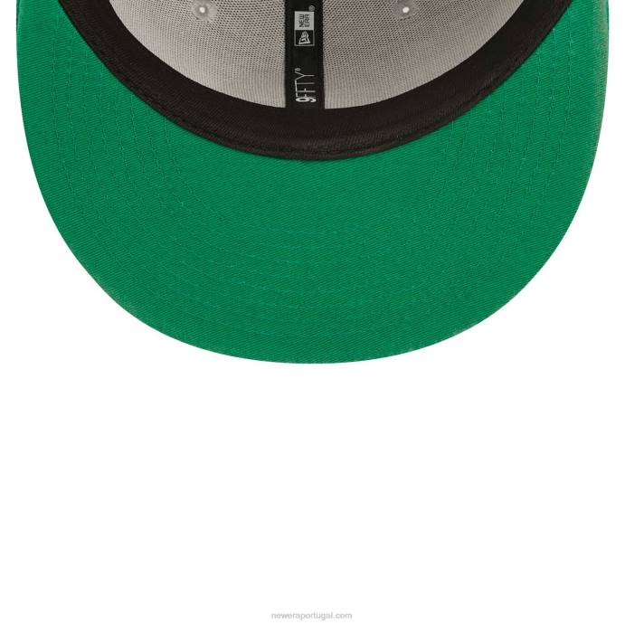 FFTN1904 New Era boné new york jets nfl sideline 2022 cinza 9fifty snapback