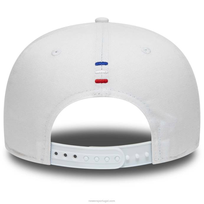 FFTN1907 New Era boné stade toulousain branco 9fifty snapback em dois tons