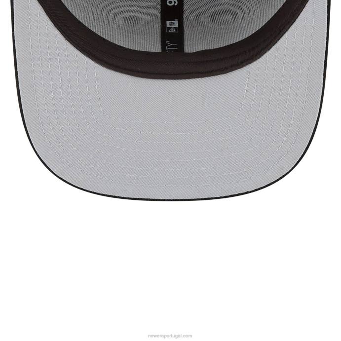 FFTN1920 New Era boné brooklyn nets nba x marvel pantera negra black 9fifty snapback