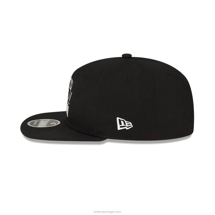 FFTN1920 New Era boné brooklyn nets nba x marvel pantera negra black 9fifty snapback