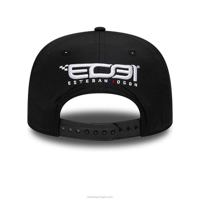 FFTN1921 New Era boné snapback 9fifty alpine kids esteban ocon preto