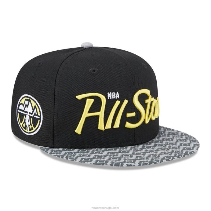 FFTN1923 New Era boné snapback nba all star game preto 9fifty