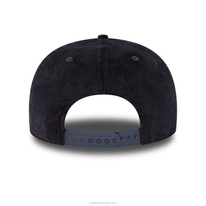 FFTN1925 New Era boné snapback azul marinho 9fifty com cordão da equipe new york yankees