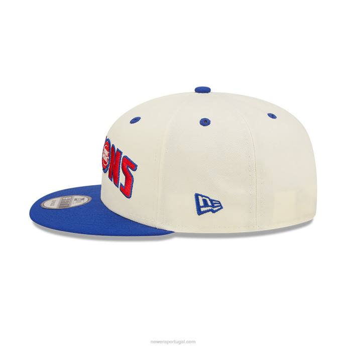 FFTN1926 New Era boné detroitpistons blend branco 9fifty snapback