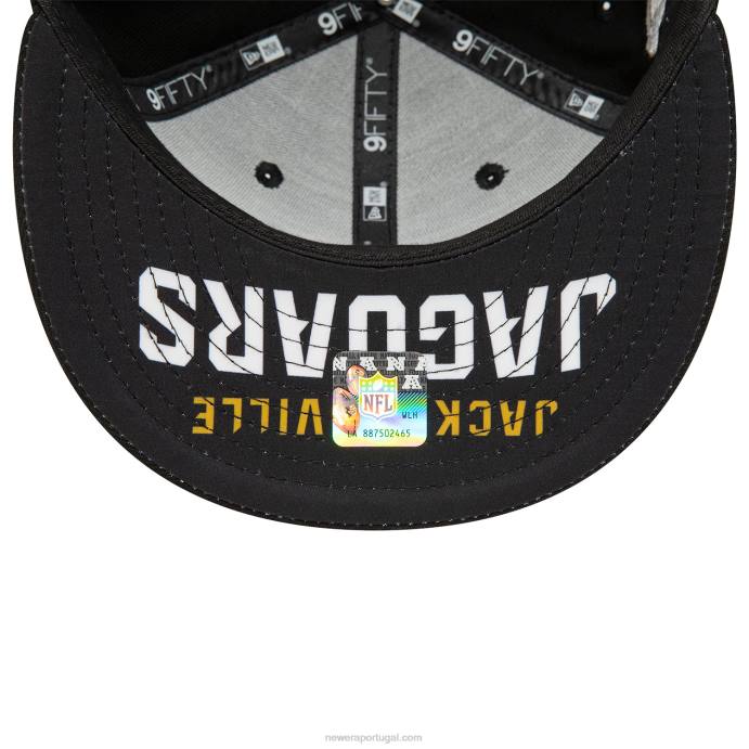 FFTN1929 New Era jacksonville jaguars londres jogos black 9fifty