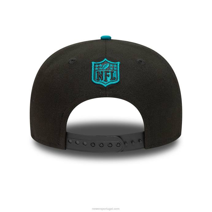 FFTN1929 New Era jacksonville jaguars londres jogos black 9fifty