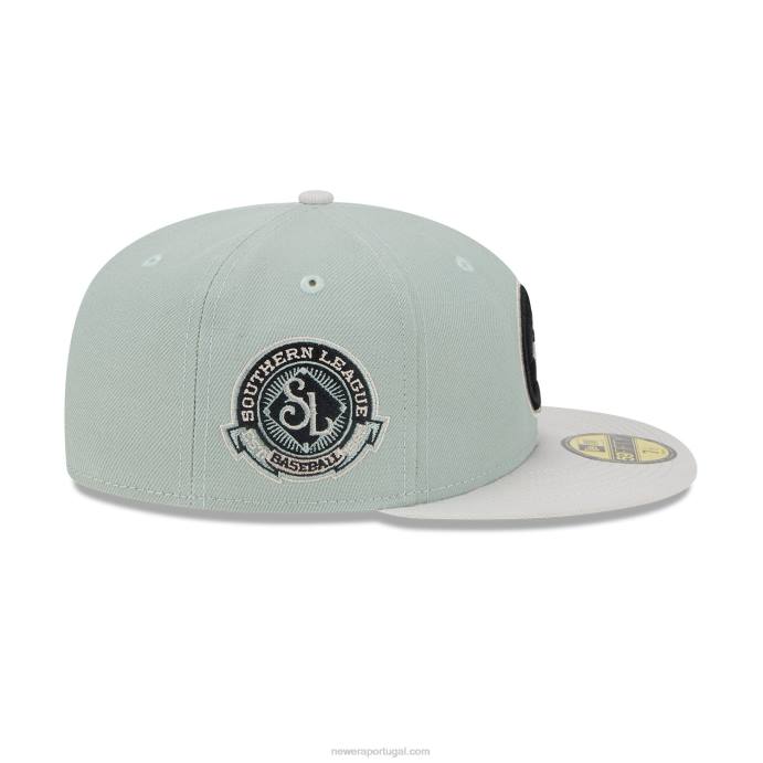FFTN192 New Era Boné Memphis Chicks Hometown Roots Green 59Fifty