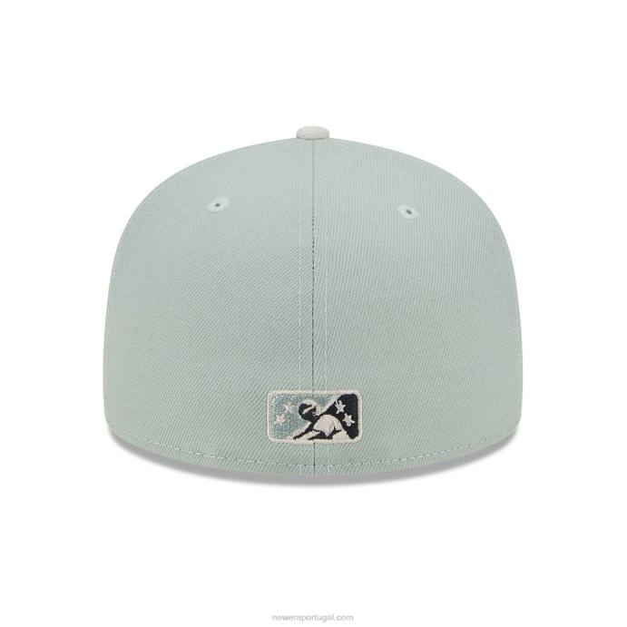 FFTN192 New Era Boné Memphis Chicks Hometown Roots Green 59Fifty