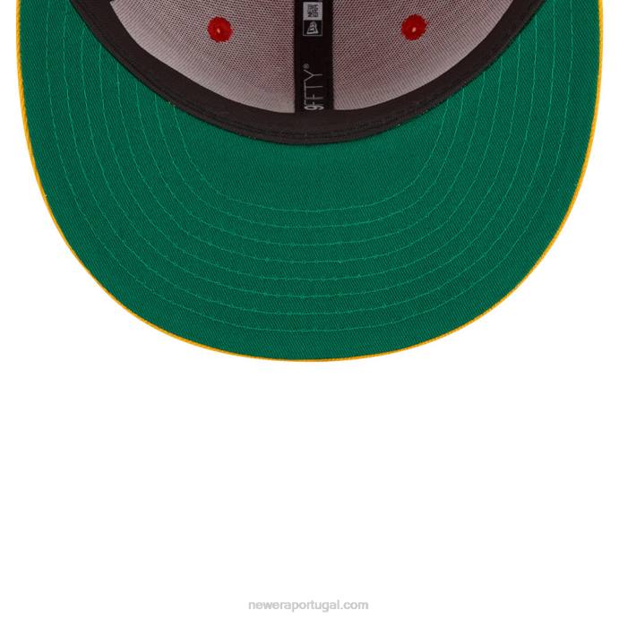FFTN1930 New Era Boné kansas city chiefs x grampo vermelho 9fifty snapback