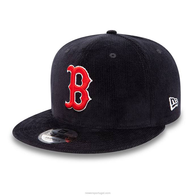 FFTN1939 New Era boton red sox team boné azul marinho 9fifty snapback