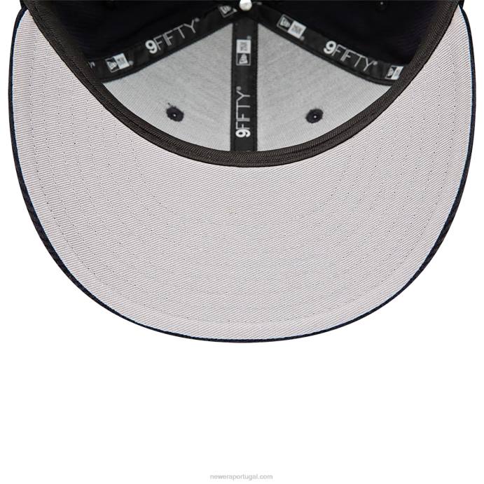 FFTN1939 New Era boton red sox team boné azul marinho 9fifty snapback