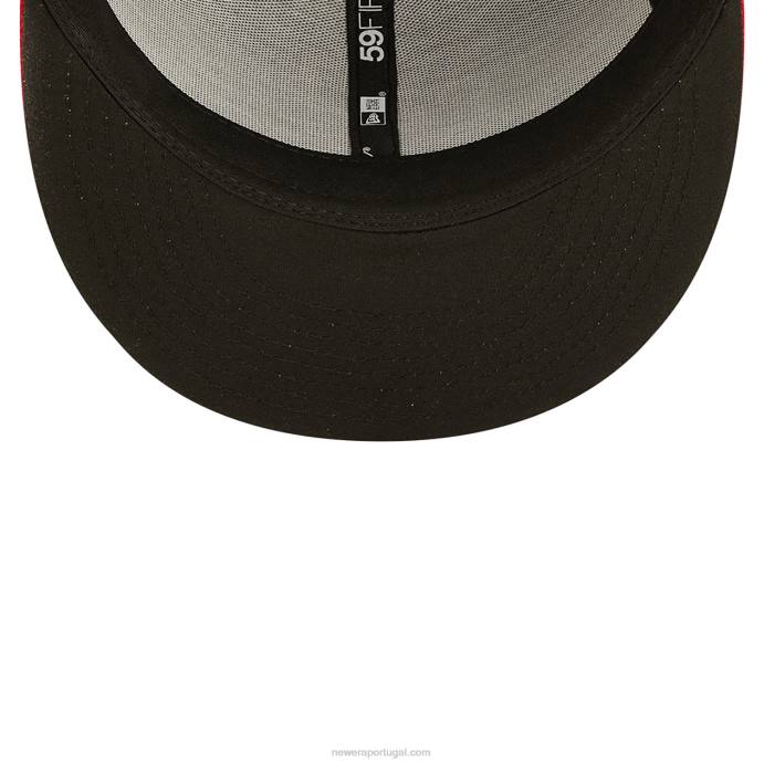 FFTN193 New Era albuquerque isotopes milb boné preto 59fifty