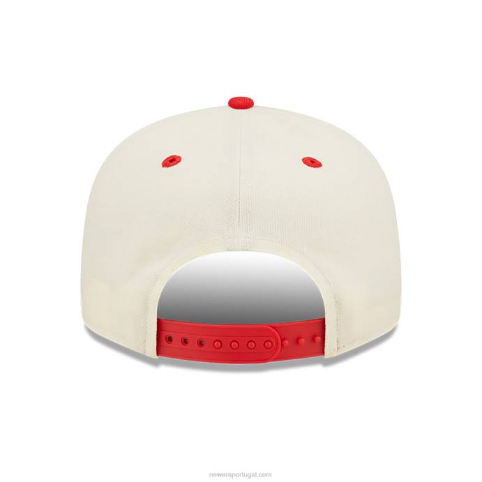 FFTN1940 New Era houston rockets boné branco 9fifty snapback