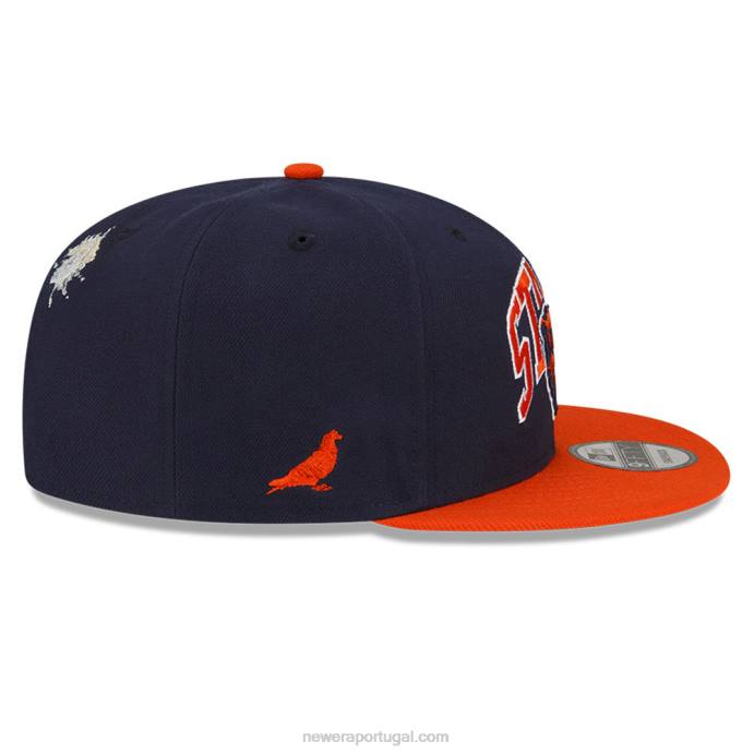 FFTN1944 New Era boné chicago bears x grampo navy 9fifty snapback