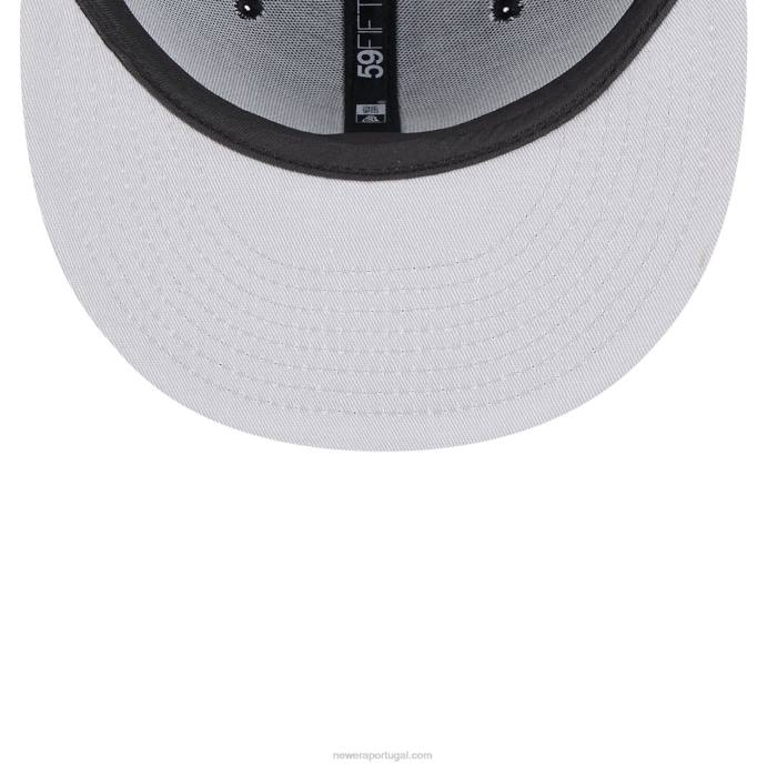 FFTN194 New Era Boné boston red sox planetário preto 59fifty ajustado