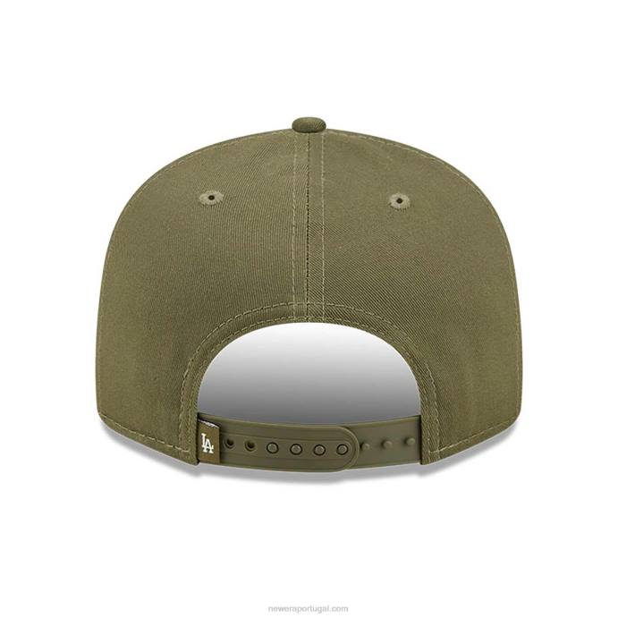 FFTN1950 New Era boné snapback 9fifty verde flor la dodgers