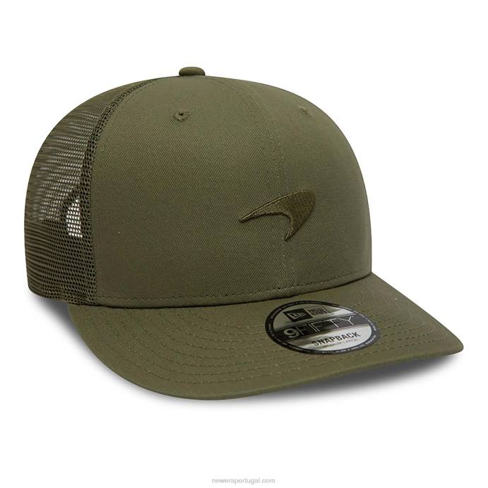 FFTN1952 New Era boné snapback verde escuro mclaren racing 9fifty