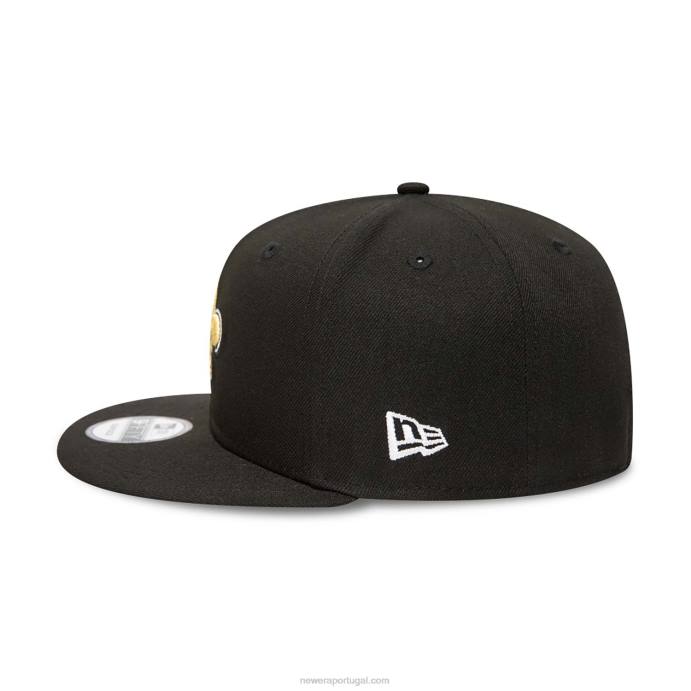 FFTN1957 New Era new orleans saints nfl times black 9fifty cap
