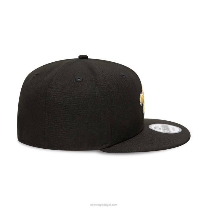 FFTN1957 New Era new orleans saints nfl times black 9fifty cap