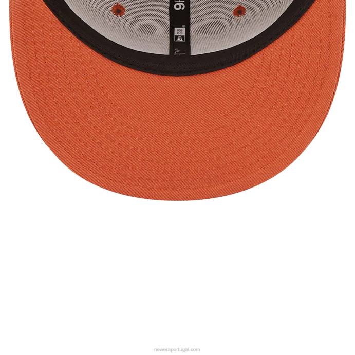 FFTN1964 New Era Boné New York Yankees League Essential Peach 9Fifty Snapback