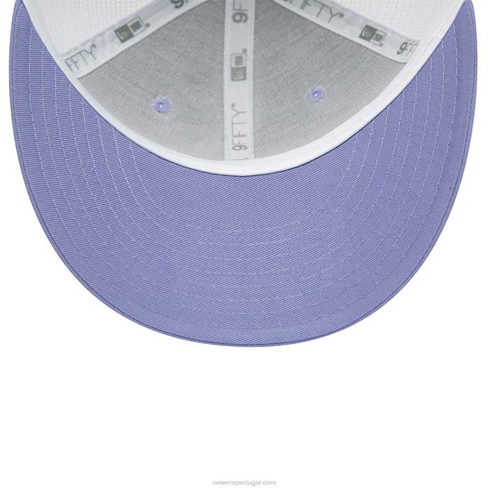 FFTN1966 New Era Boné snapback mclaren racing roxo pastel 9fifty