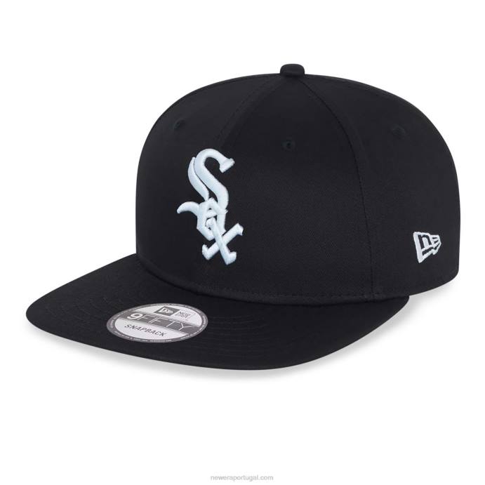 FFTN1967 New Era Boné chicago white sox mlb essencial preto 9fifty