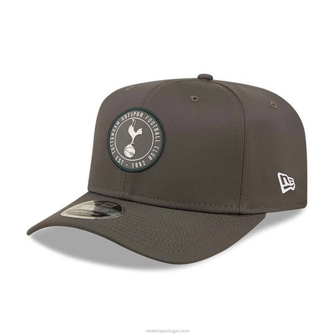 FFTN1978 New Era boné tottenham hotspur fc cinza escuro iridescente 9fifty stretch-snap