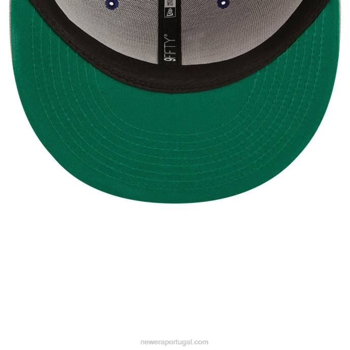 FFTN1985 New Era boné snapback 9fifty azul la dodgers mlb
