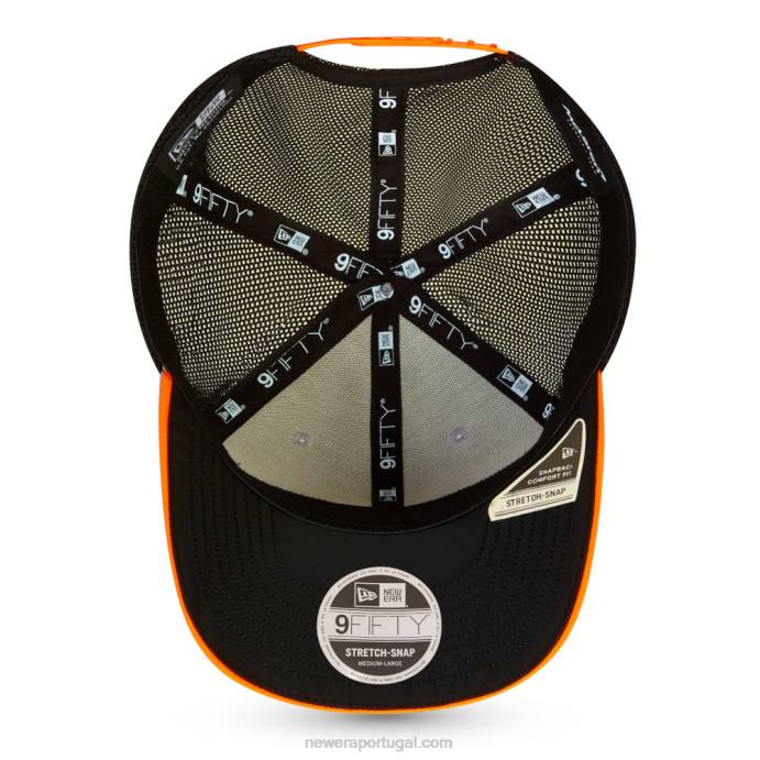 FFTN1988 New Era Boné mclaren f1 stripe grey 9fifty stretch snap