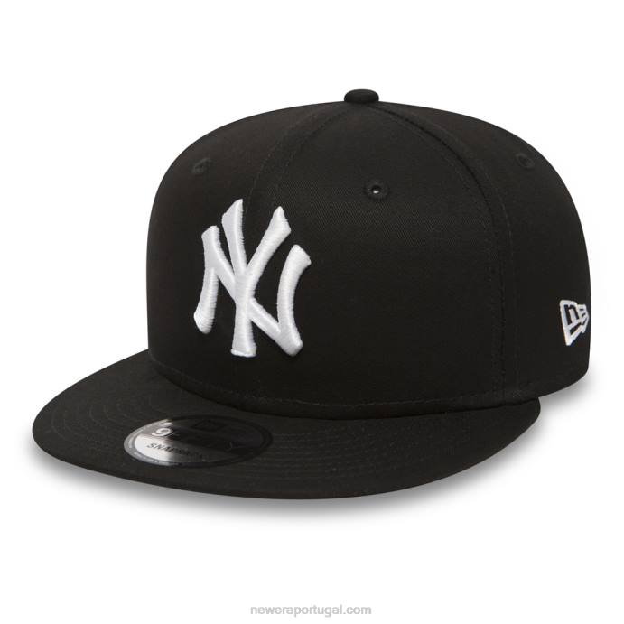 FFTN1989 New Era Boné New York Yankees Black 9Fifty