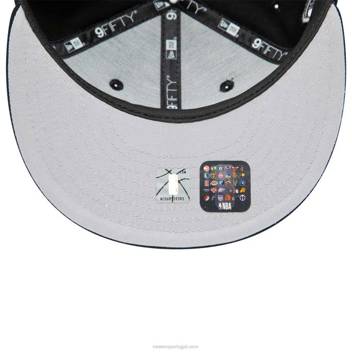 FFTN1993 New Era boton celtics preto 9fifty snapback