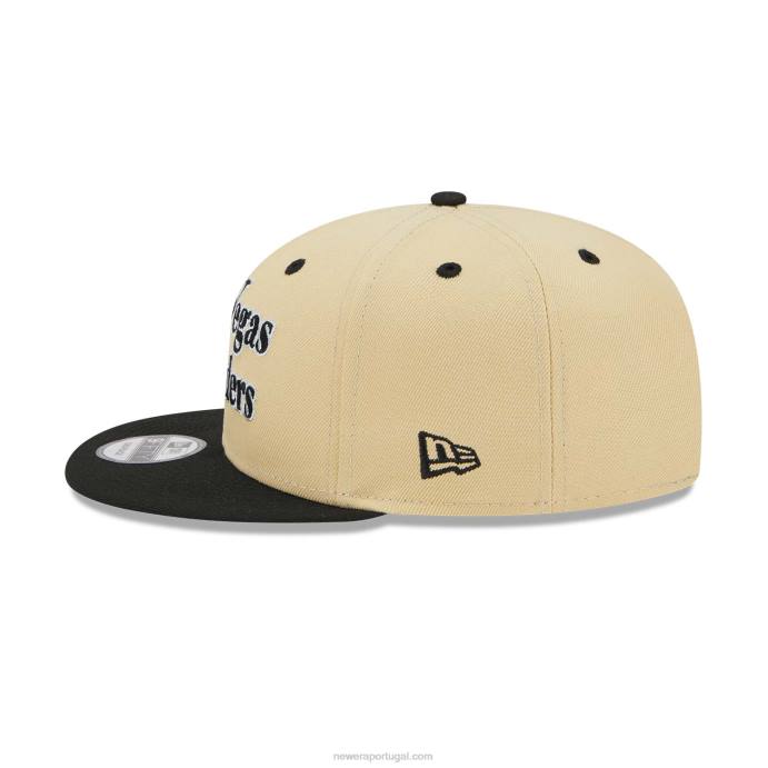 FFTN1995 New Era boné las vegas raiders nfl retro cream 9fifty snapback