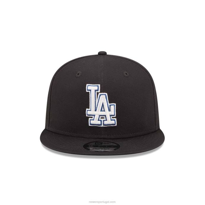FFTN1997 New Era boné la dodgers cooperstown navy 9fifty snapback