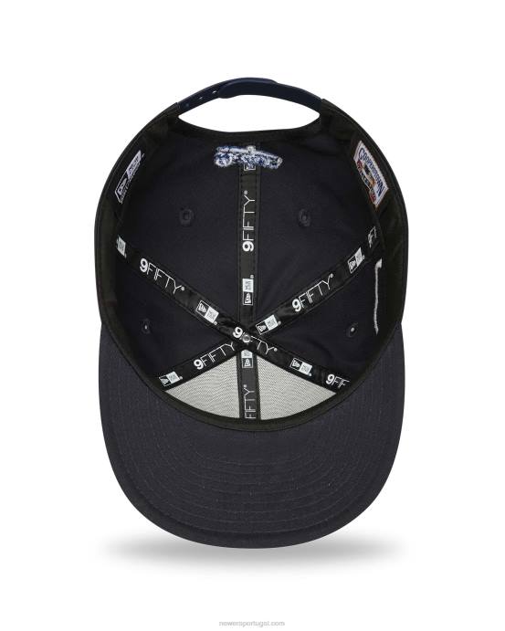 FFTN1997 New Era boné la dodgers cooperstown navy 9fifty snapback
