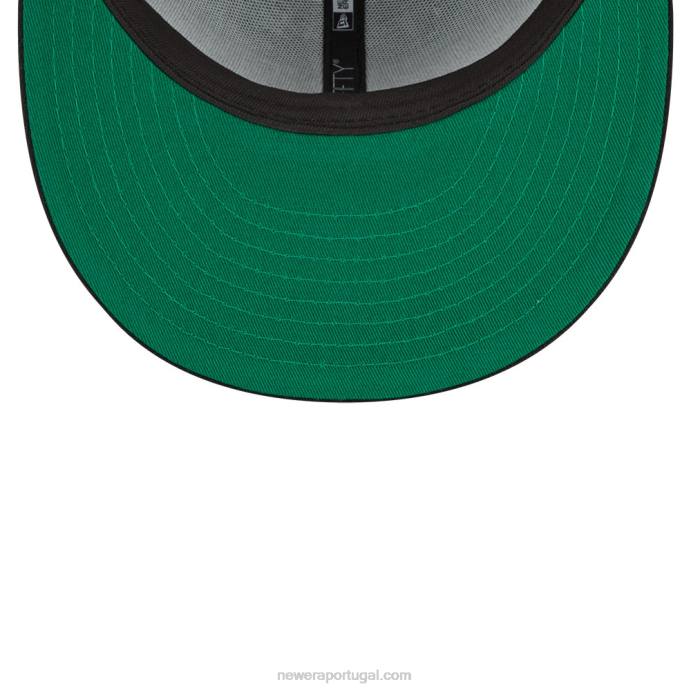 FFTN2000 New Era new york jets x boné verde 9fifty snapback