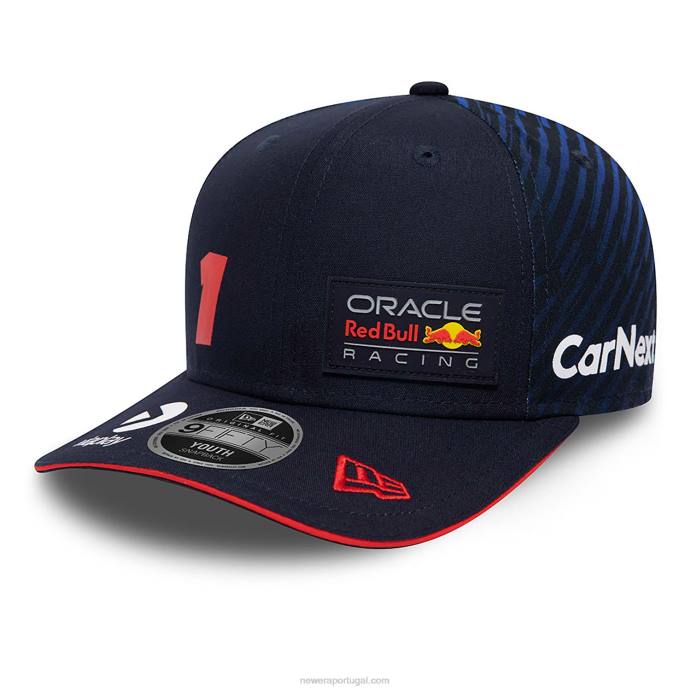 FFTN2005 New Era Red Bull Racing Max Verstappen Youth Blue 9Fifty Snapback Boné