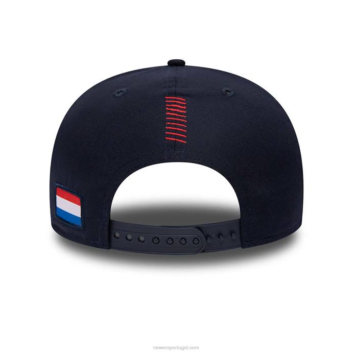 FFTN2005 New Era Red Bull Racing Max Verstappen Youth Blue 9Fifty Snapback Boné