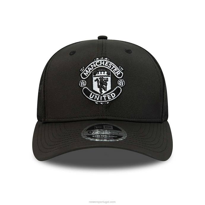FFTN2006 New Era boné manchester united fc tonal black 9fifty stretch-snap