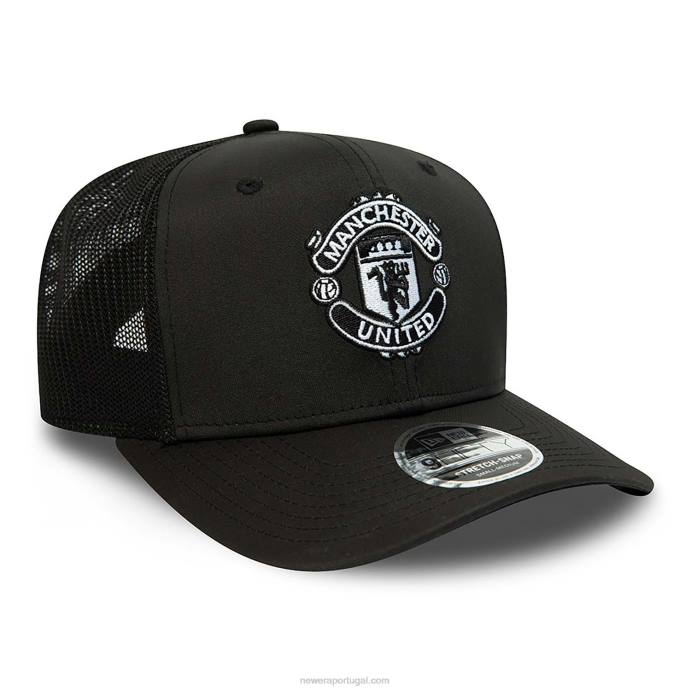 FFTN2006 New Era boné manchester united fc tonal black 9fifty stretch-snap