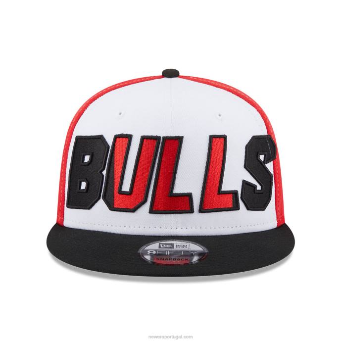 FFTN2008 New Era boné chicago bulls nba back half black 9fifty snapback