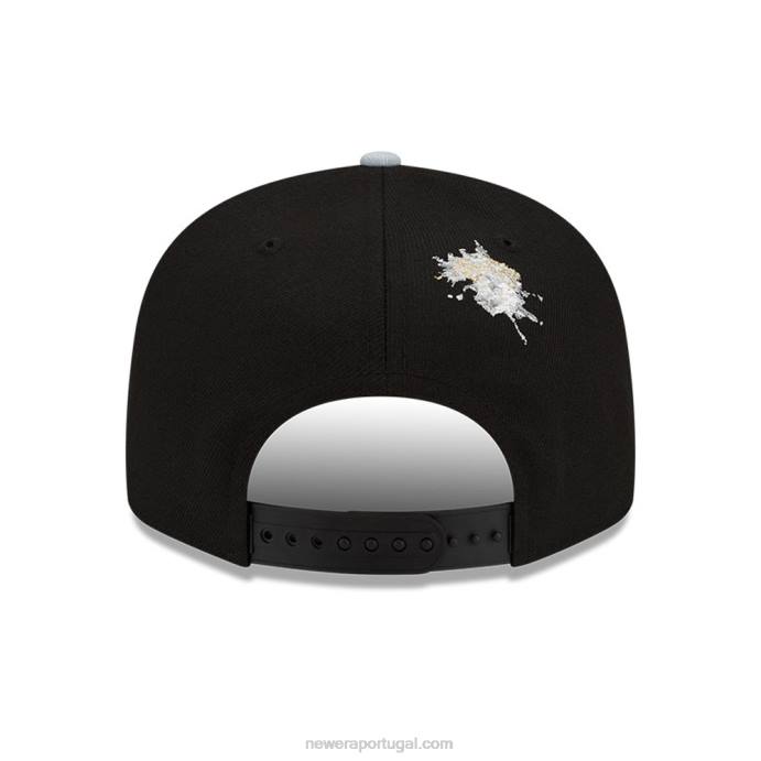 FFTN2014 New Era boné snapback 9fifty preto las vegas raiders x grampo