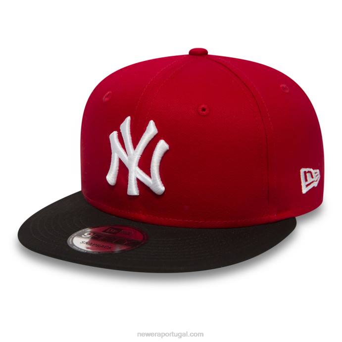 FFTN2017 New Era boné New York Yankees de algodão vermelho 9fifty