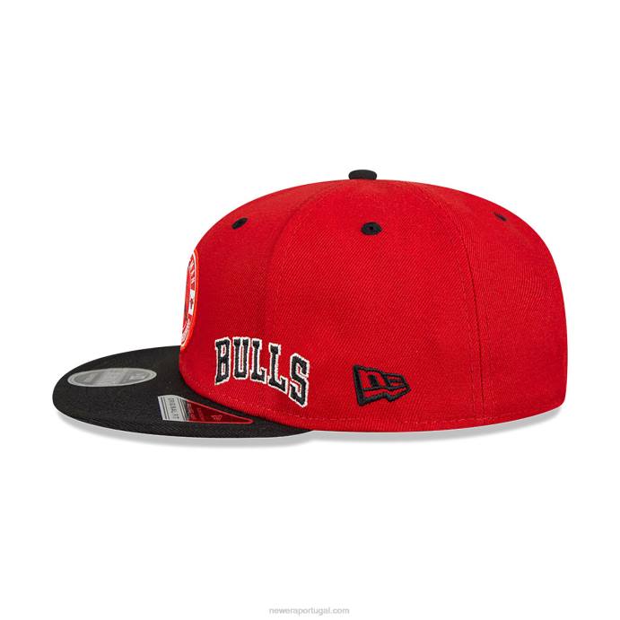 FFTN2018 New Era chicago bulls nba x marvel spiderman red 9fifty boné snapback