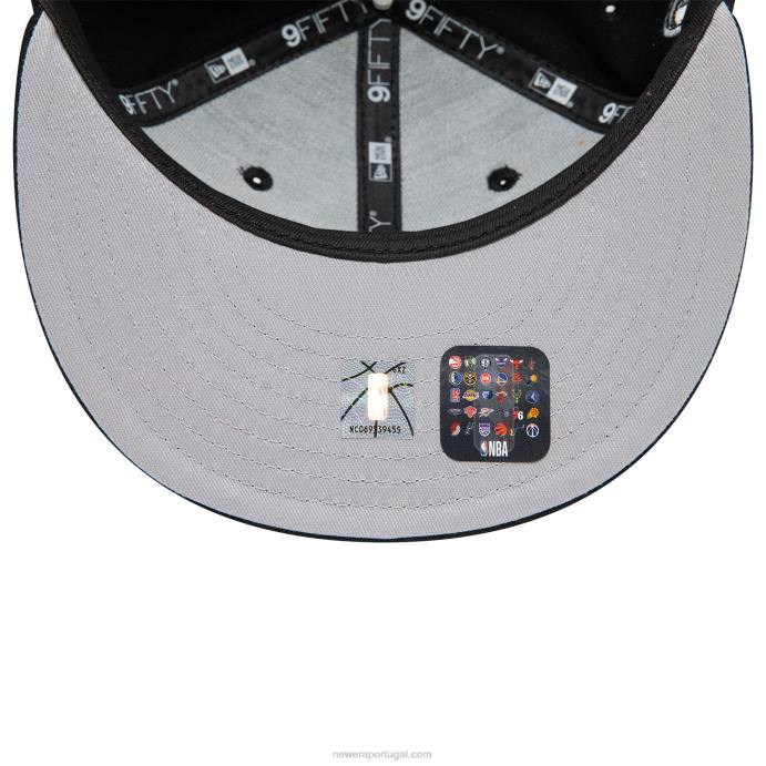 FFTN2021 New Era boné snapback miami heat 9fifty preto