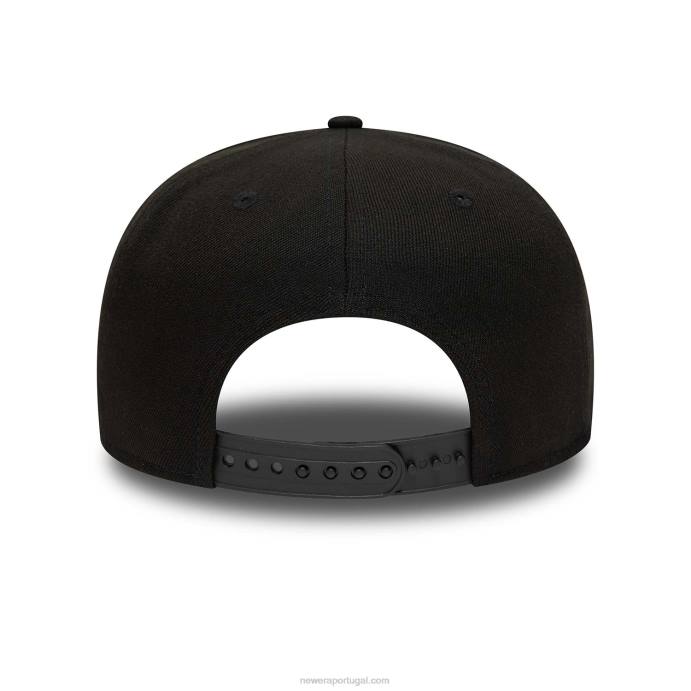 FFTN2021 New Era boné snapback miami heat 9fifty preto