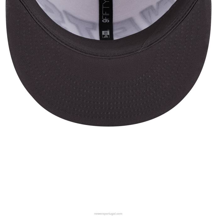 FFTN2022 New Era boné brooklyn nets nba back half black 9fifty snapback