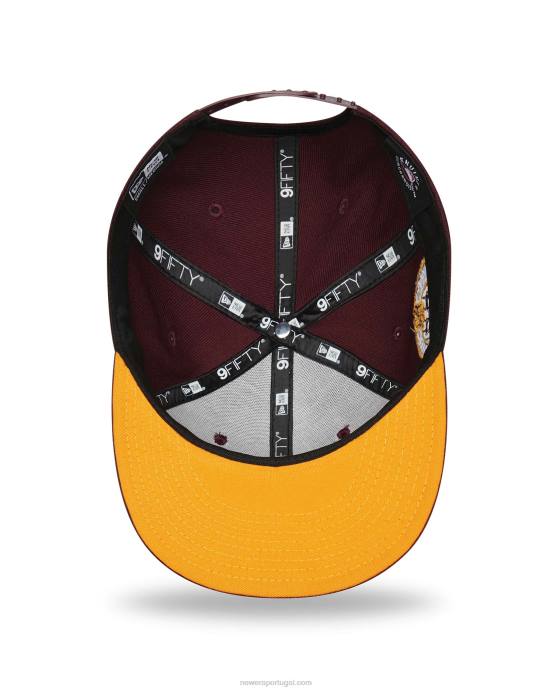 FFTN2023 New Era Boné New York Yankees Apple Dark Purple 9fifty Snapback