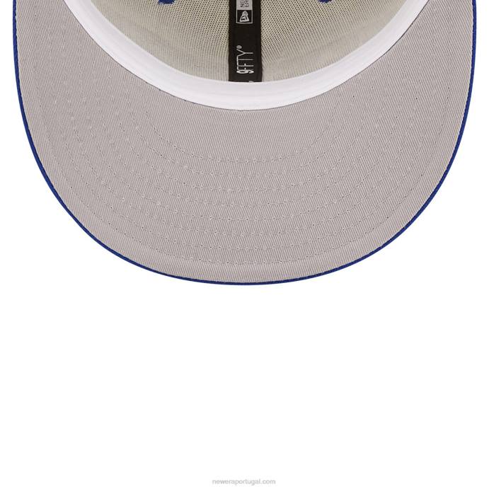FFTN2024 New Era New York Knicks Blend Boné Snapback Branco 9Fifty